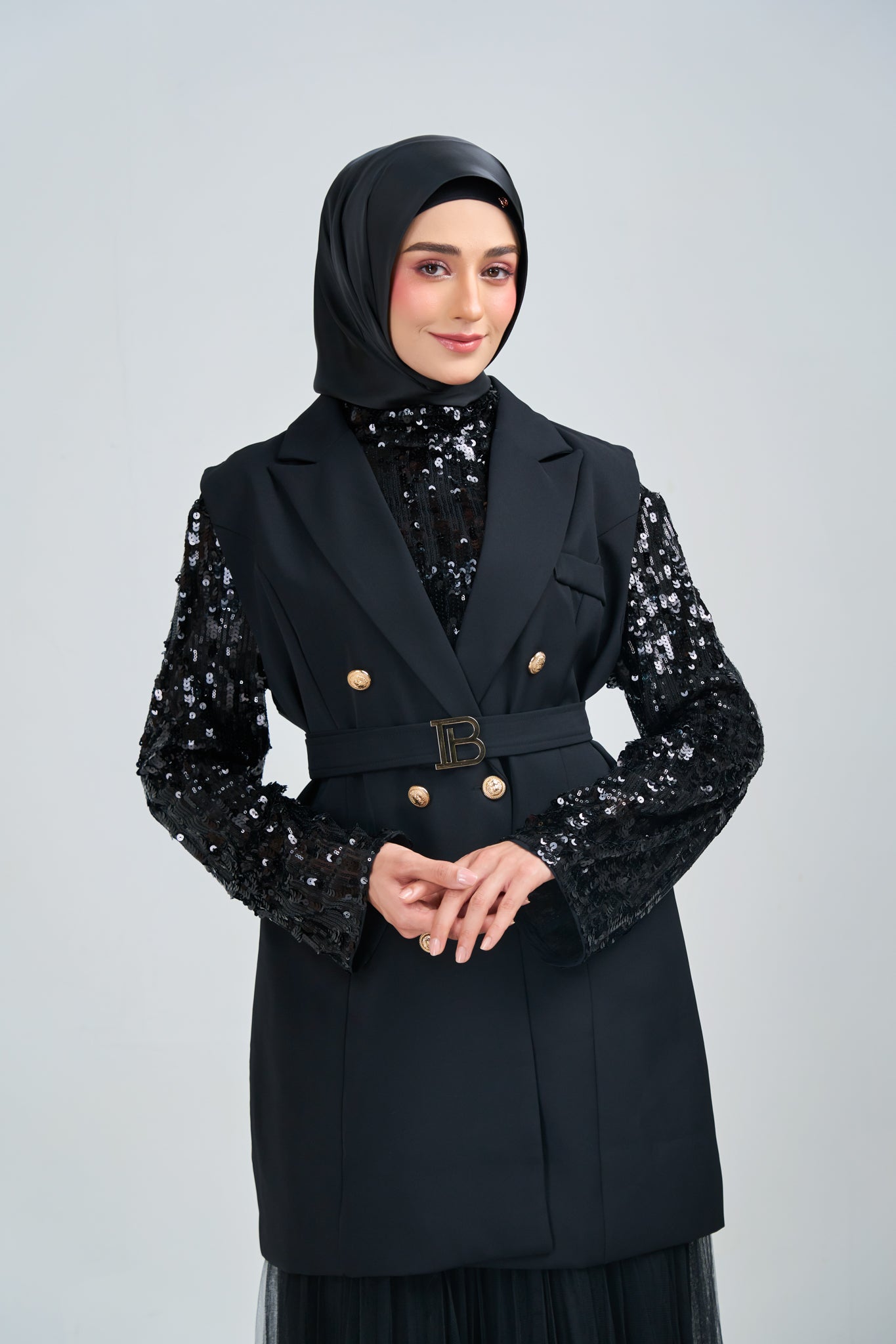 [★New] HoodX Luxe in Raven Black