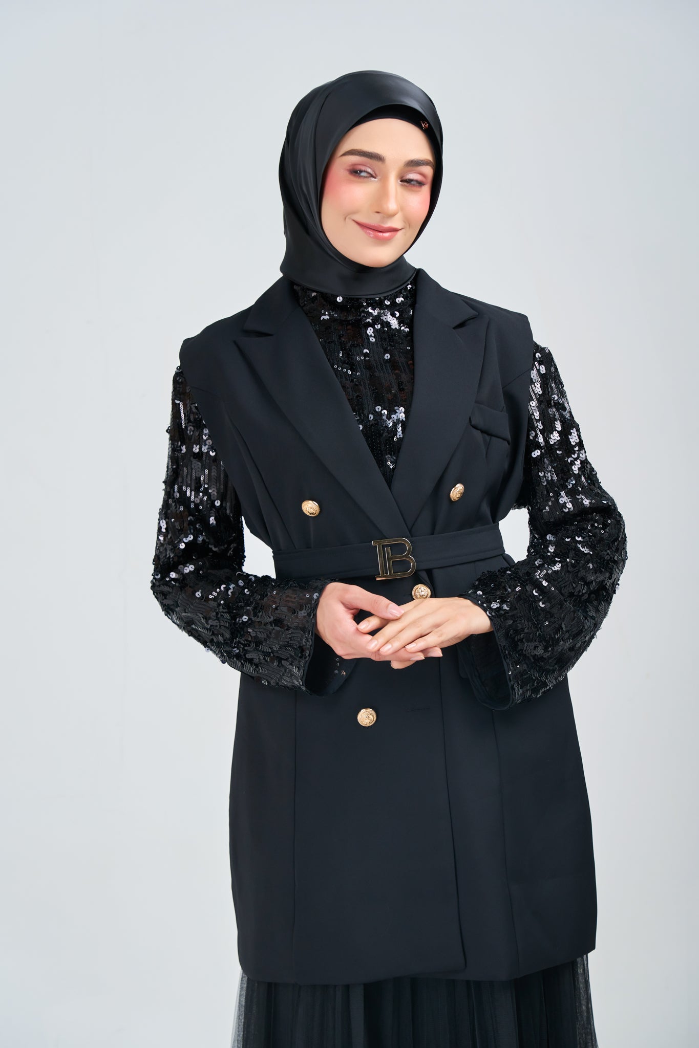 [★New] HoodX Luxe in Raven Black