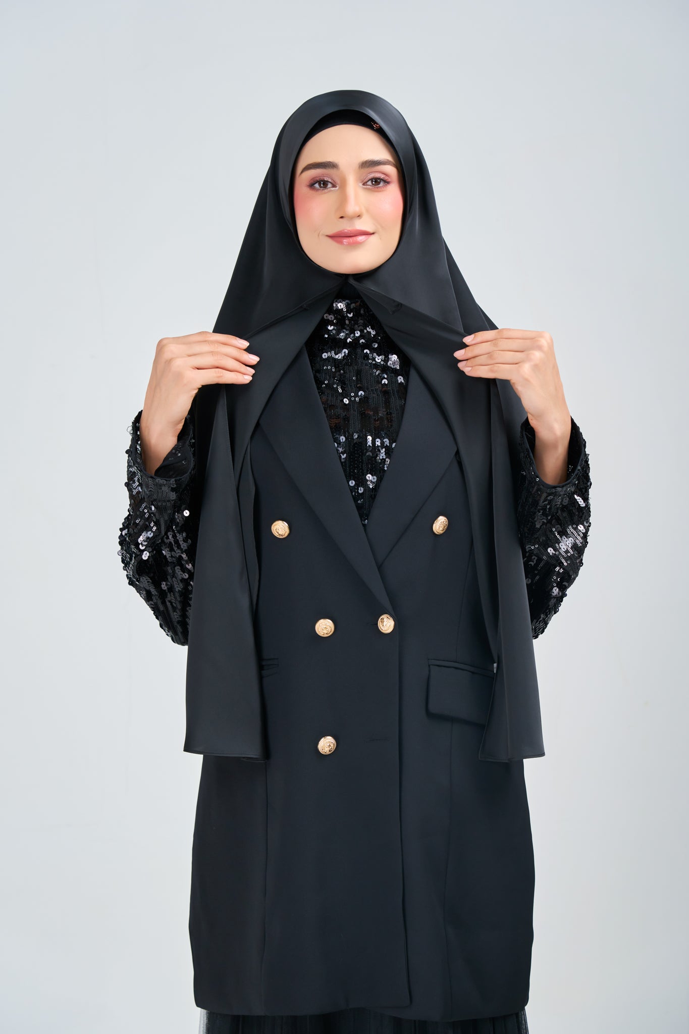 [★New] HoodX Luxe in Raven Black
